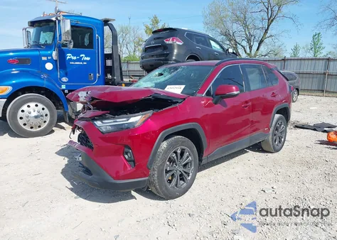2022 Toyota Rav4 Hybrid Xle Premium из США, поврежденный, VIN 4T3B6RFV7NU084092